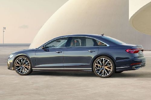 Audi A8 L Full Side View