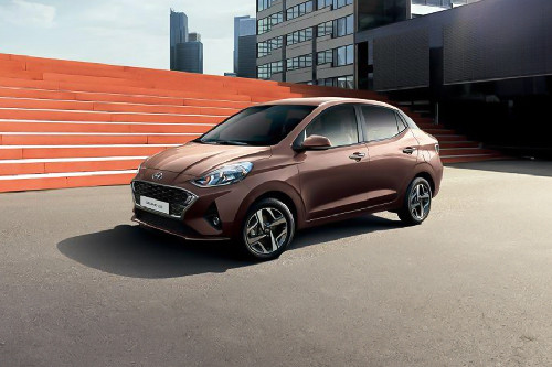 Grand i10 sedan Front angle low view