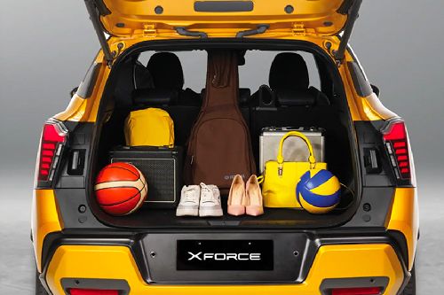 Storage Closer View of Mitsubishi XForce