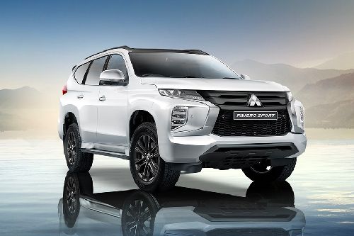 Pajero Sport Front angle low view