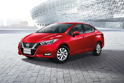 Almera Front angle low view