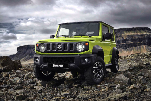 Jimny Front angle low view