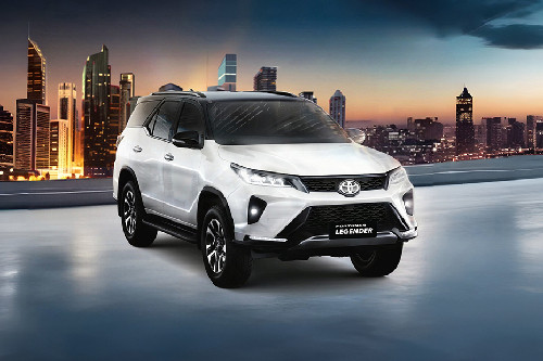 Fortuner Front angle low view