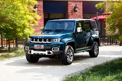 Baic BJ40 Plus Front Side View