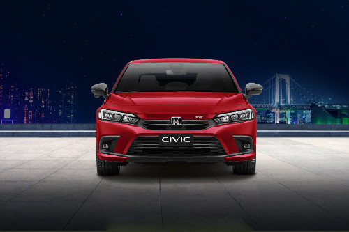 Full Front View of Civic