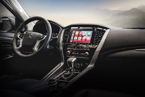 Dashboard View of Pajero Sport