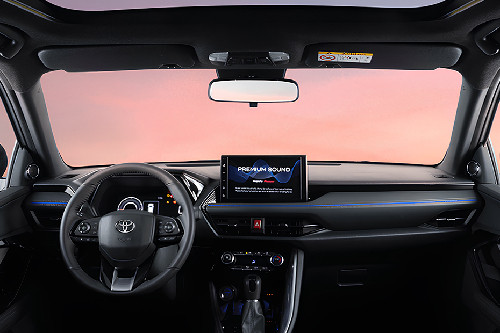 Dashboard View of Yaris Cross