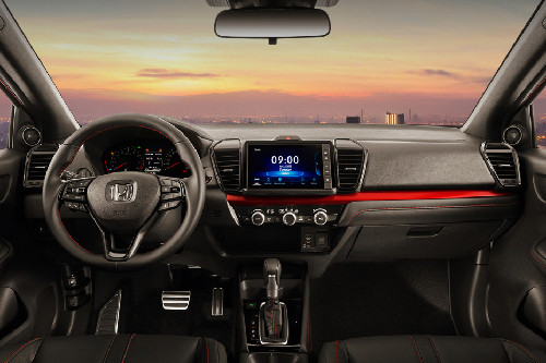 Dashboard View of City